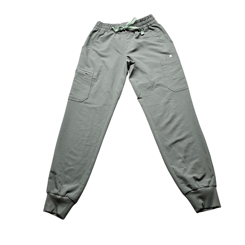 FIGS Technical Collection Jogger Scrub Pants Womens XS Grey Zamora Joggers